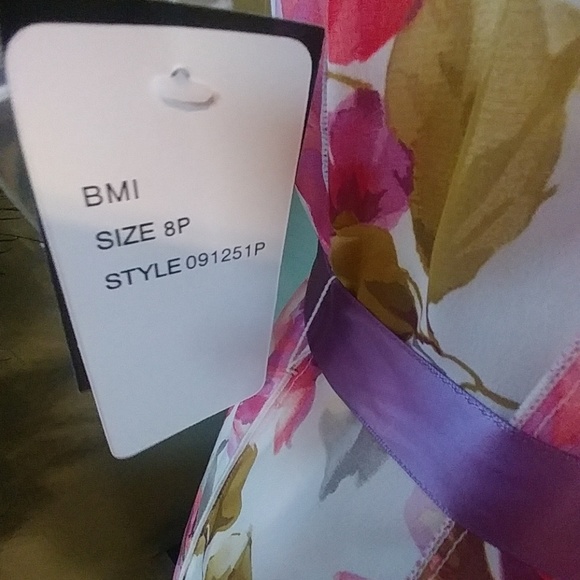 Sandra Darren Fit and Flare Dress Size 8P - Picture 6 of 8